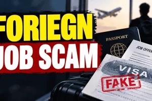 Foreign Job Scam: विदेश में नौकरी का सपना दिखाकर 41 युवाओं से 40 लाख ठगे 