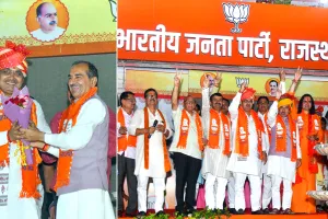 भाजपा की प्रचंड जीत का श्रेय प्रधानमंत्री नरेंद्र मोदी और मुख्यमंत्री भजनलाल शर्मा के विकास कार्यों को - मदन राठौड़ 