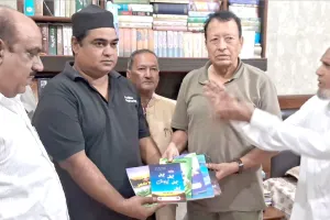 मिसरा-ए-तरह पर काव्य प्रतियोगिता में आस मोहम्मद फैज कुरैशी प्रथम