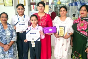 'Best Performing Institute' Award: ह्यूमैनिटी ओलंपियाड में प्रताप स्कूल को मिला ‘बेस्ट परफॉर्मिंग इंस्टीट्यूट’ अवार्ड