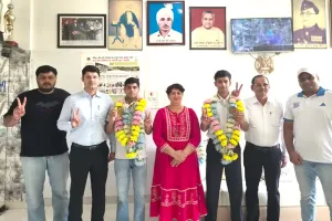 नेशनल कुराश चैंपियनशिप में प्रताप स्कूल के खिलाड़ियों ने जीते 2 स्वर्ण पदक