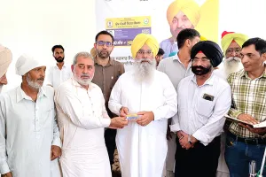 MSBY: कैबिनेट मंत्री खुड्डियां ने 800 जरूरतमंद लोगों को सौंपे मुख्यमंत्री स्वास्थ्य बीमा कार्ड