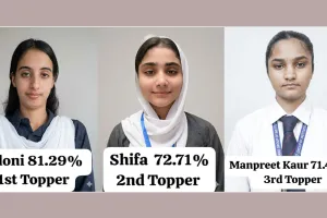 बीबीए प्रथम वर्ष के परीक्षा परिणाम में छात्रों का शानदार प्रदर्शन, भगवंत ग्रुप के चेयरमैन डॉ. अनिल सिंह ने दी बधाई
