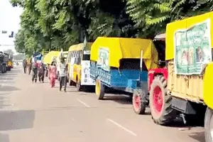 चंडीगढ़-मोहाली बॉर्डर पर किसानों का धरना, यातायात मार्ग में किया परिवर्तन
