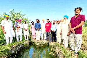 खुद की 6 किलोमीटर माइनर की सफाई लेकिन फिर भी टेल तक नहीं पहुँचा पूरा पानी