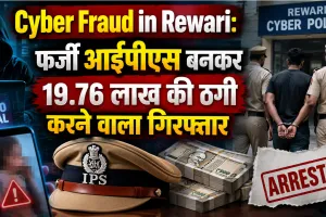 Cyber Fraud in Rewari: फर्जी आईपीएस बनकर 19.76 लाख की ठगी करने वाला गिरफ्तार