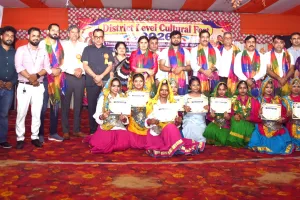 जिलास्तरीय कल्चरल फेस्ट में 700 विद्यार्थियों ने दिखाई प्रतिभा, विजेताओं को विधायक ने किया सम्मानित