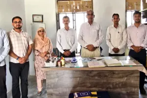 CBEO ने विद्यालय का निरीक्षण कर व्यवस्थाओं की सराहना की