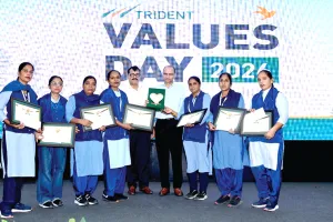 Trident Group: ट्राइडेंट ग्रुप ने मनाया वैल्यूज डे, 200 से अधिक कर्मचारियों को किया सम्मानित