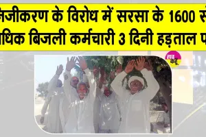Bijli Employees Strike: बिजली कर्मचारियों की हड़ताल से हाहाकार, 70 फीडर ठप, 75 गांवों में ब्लैकआउट