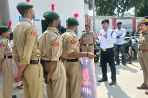 Mission Shakti Abhiyan: मिशन शक्ति 6.0 के तहत गौतमबुद्धनगर में एनसीसी कैडेट्स को यातायात और महिला सुरक्षा के प्रति किया जागरूक