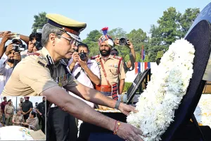 Police Smriti Diwas: पीएपी मुख्यालय में मनाया पुलिस स्मृति दिवस, डीजीपी ने शहीदों को दी श्रद्धांजलि