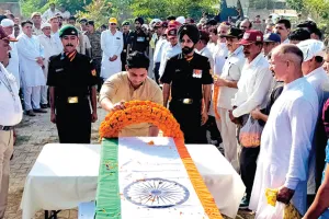 Soldier Tribute: सैनिक कृष्ण दलाल का राजकीय सम्मान के साथ अंतिम संस्कार