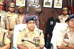 किसानों के नलकूपों पर हुई चोरी का राजफाश, तीन आरोपी गिरफ्तार