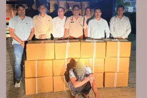 कांगथली व पूंडरी में पुलिस की रेड, 70 पेटियों से 766 किलो 825 ग्राम अवैध पटाखे बरामद