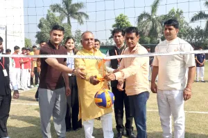 सेंट जेवियर्स मीरापुर में अंतर-विद्यालय वॉलीबॉल प्रतियोगिता का आयोजन