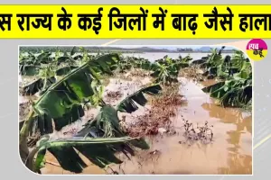 भारी बारिश से तबाही, सड़कें जलमग्न व बिजली गुल; चक्रवात का अलर्ट