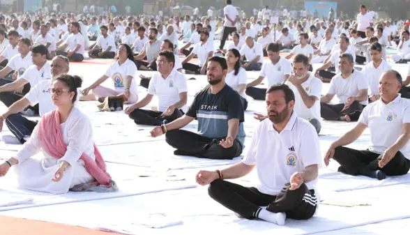 International Yoga Day: अंतर्राष्ट्रीय योग दिवस पर पंचकूला में मुख्यमंत्री नायब सिंह सैनी की बड़ी घोषणाएं