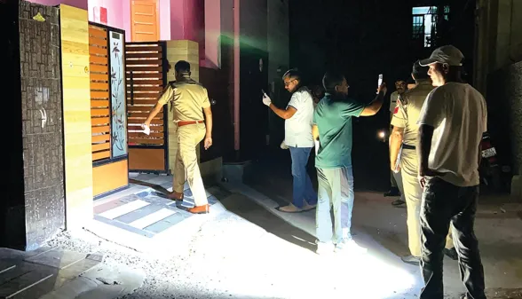हांसी में आधी रात गोलियां चलीं, साले ने घर में घुसकर जीजा को बनाया निशाना