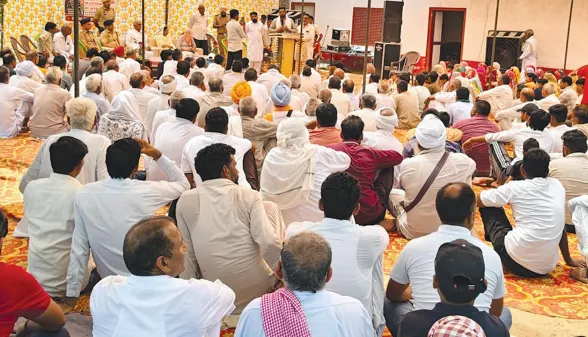 नशे के खिलाफ गोरीवाला में महापंचायत, 13 वार्डों में बनीं निगरानी कमेटियां
