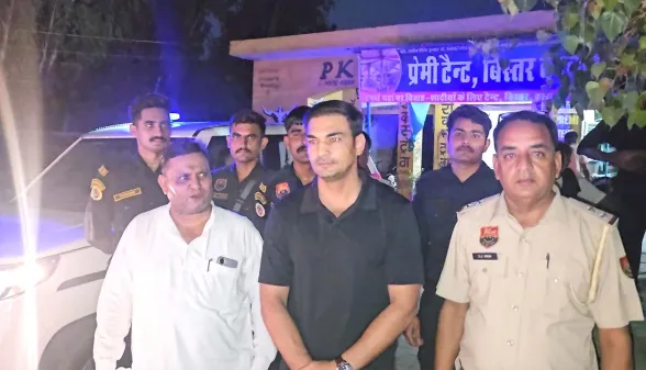 ग्राम पंचायत का नशे पर बड़ा प्रहार, पुलिस के साथ चलाया तलाशी अभियान