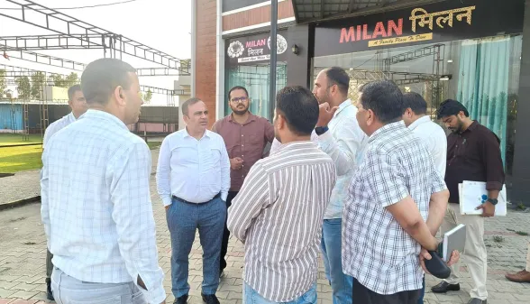 छछरौली में एसडीएम का पैलेस, होटल व रेस्टोरेंटों पर औचक निरीक्षण, सुरक्षा मानकों की जांच