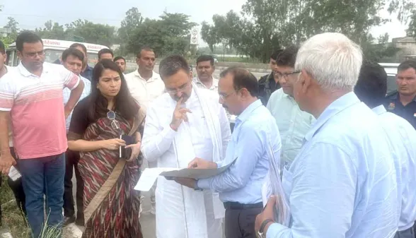 घरौंडा के समग्र विकास के लिए विभिन्न परियोजनाओं हेतु संभावित स्थलों का किया निरीक्षण: हरविंद्र कल्याण