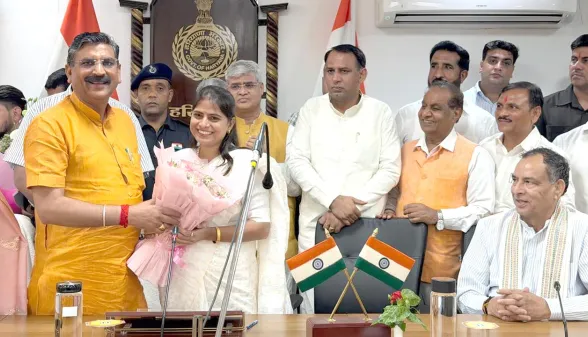 हरियाणा राज्य अनुसूचित जाति आयोग की वाइस चेयरपर्सन रेणु डाबला ने संभाला अपना पदभार 