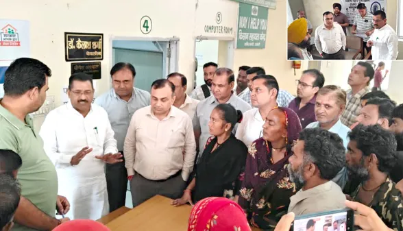 विमुक्त एवं घुमंतू जातियों के लोगों को सरकारी योजनाओं का लाभ दिलाने के लिए लगाया जागरूकता एवं सुविधा शिविर