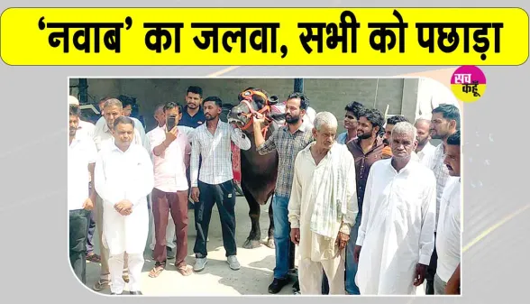झोटे ‘नवाब’ छाए, पहले स्थान पर आए, गांव वालों ने किया जोरदार स्वागत