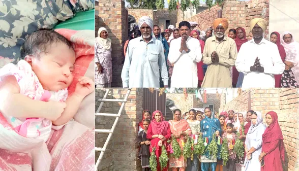बेटी के जन्म पर...ढोल की थाप, मिठाइयां और खुशियों की गूंज 