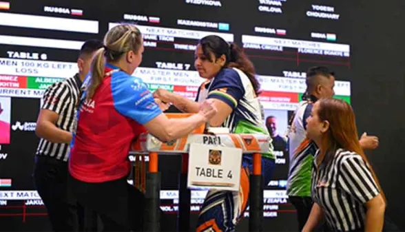 Wrestling India News: भारत में पहली बार आयोजित विश्व आर्म रेसलिंग चैंपियनशिप में भारत अब तक चौथे स्थान पर 