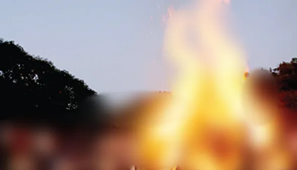 बाप-बेटी की चिता साथ जली, मां का छठे दिन भी सुराग नहीं