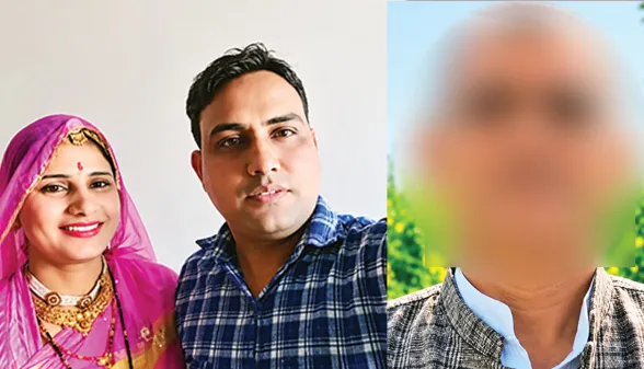 चुनाव-लड़ने से रोका तो बेटे-बहू की बोलेरो से कुचलकर हत्या