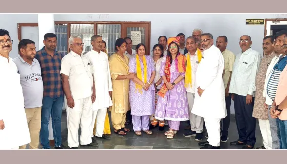 कोमल कौशिक ने सभाला असिस्टेंट ट्रेजरी ऑफिसर का पदभार