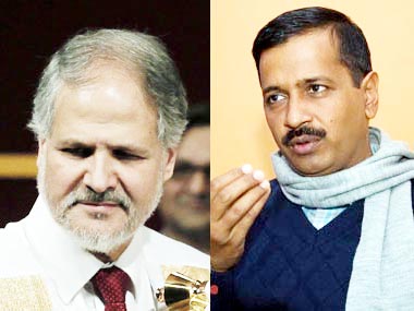 दिल्ली के उपराज्यपाल नजीब जंग का इस्तीफा