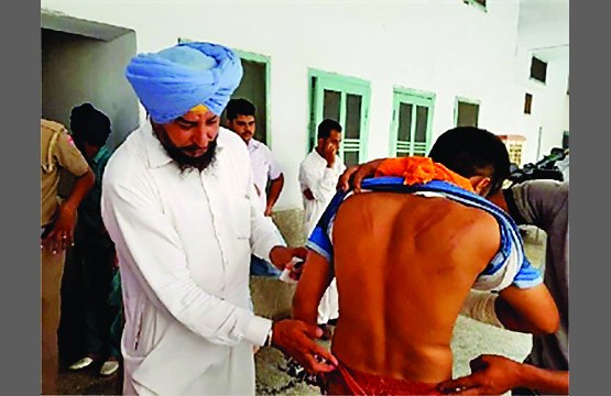 जेल कर्मचारियों पर लगाए मारपीट के आरोप