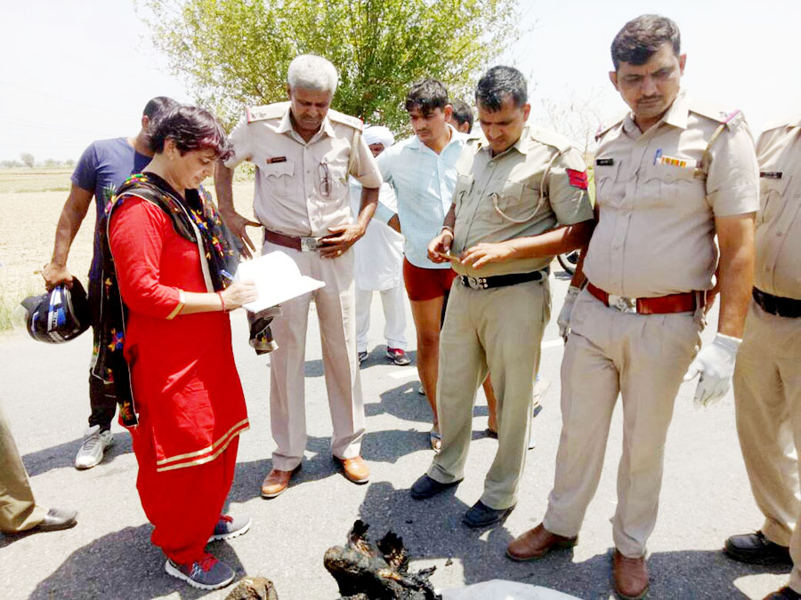 रोहतक में मिली युवक की सिर कटी लाश