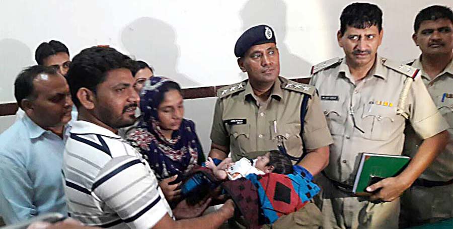 पकड़ी गई अस्पताल से बच्चा चुराने वाली महिला