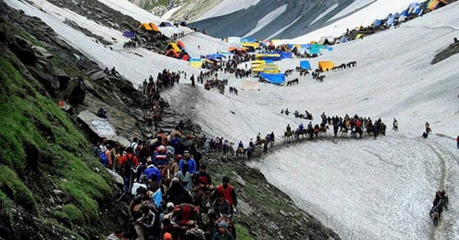 कड़ी सुरक्षा के बीच अमरनाथ यात्रा शुरू
