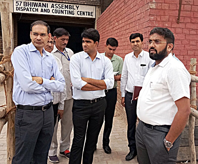भिवानी महेन्द्रगढ़ लोस सीट : शिक्षा बोर्ड के बाहर भारी वाहनों के आवागमन पर रोक