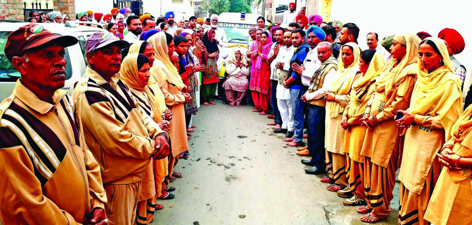 बठिंडा : हरबंस लाल इन्सां की मृत देह मैडीकल रिसर्च के लिए दान