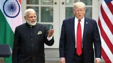 डोनाल्ड ट्रंप का भारत दौरा