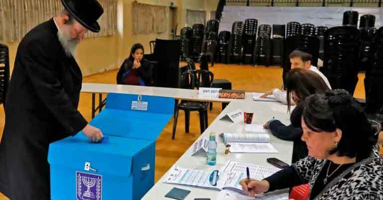 इजरायल चुनाव : एग्जिट पोल में नेतन्याहू की पार्टी को बढ़त