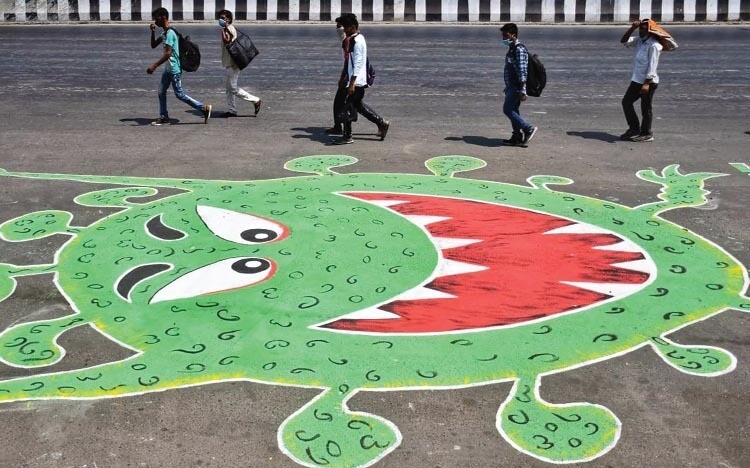 चिंता का कारण, कोरोना संक्रमितों का बढ़ता आंकड़ा