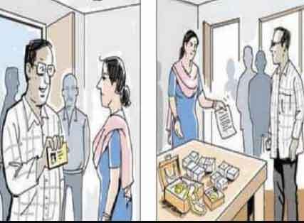 आयकर अधिकारी बनकर दो महिलाओं ने ज्वेलर्स की दुकान पर मारा छापा