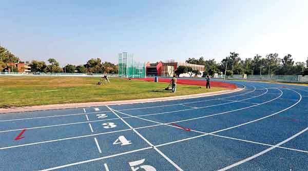 अंतरराष्ट्रीय स्तर का सिंथेटिक ट्रैक बनकर तैयार