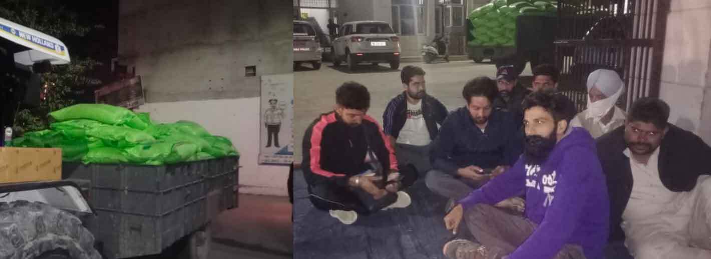 डबवाली में फिर से की खाद की तीन ट्रॉली कृषि विभाग ने की जप्त