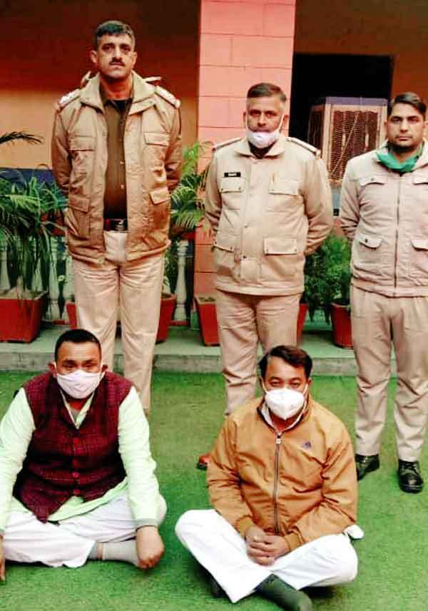 हिस्ट्रीशीटर सहित दो लोग दस किलो गांजा सहित गिरफ्तार