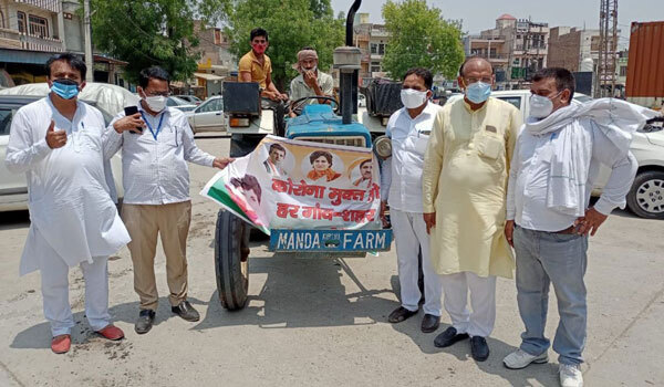 कोरोना के बिगड़ते हालातों पर काबू पाने के लिए कुमारी सैलजा ने खुद संभाली उकलाना हलके की कमान